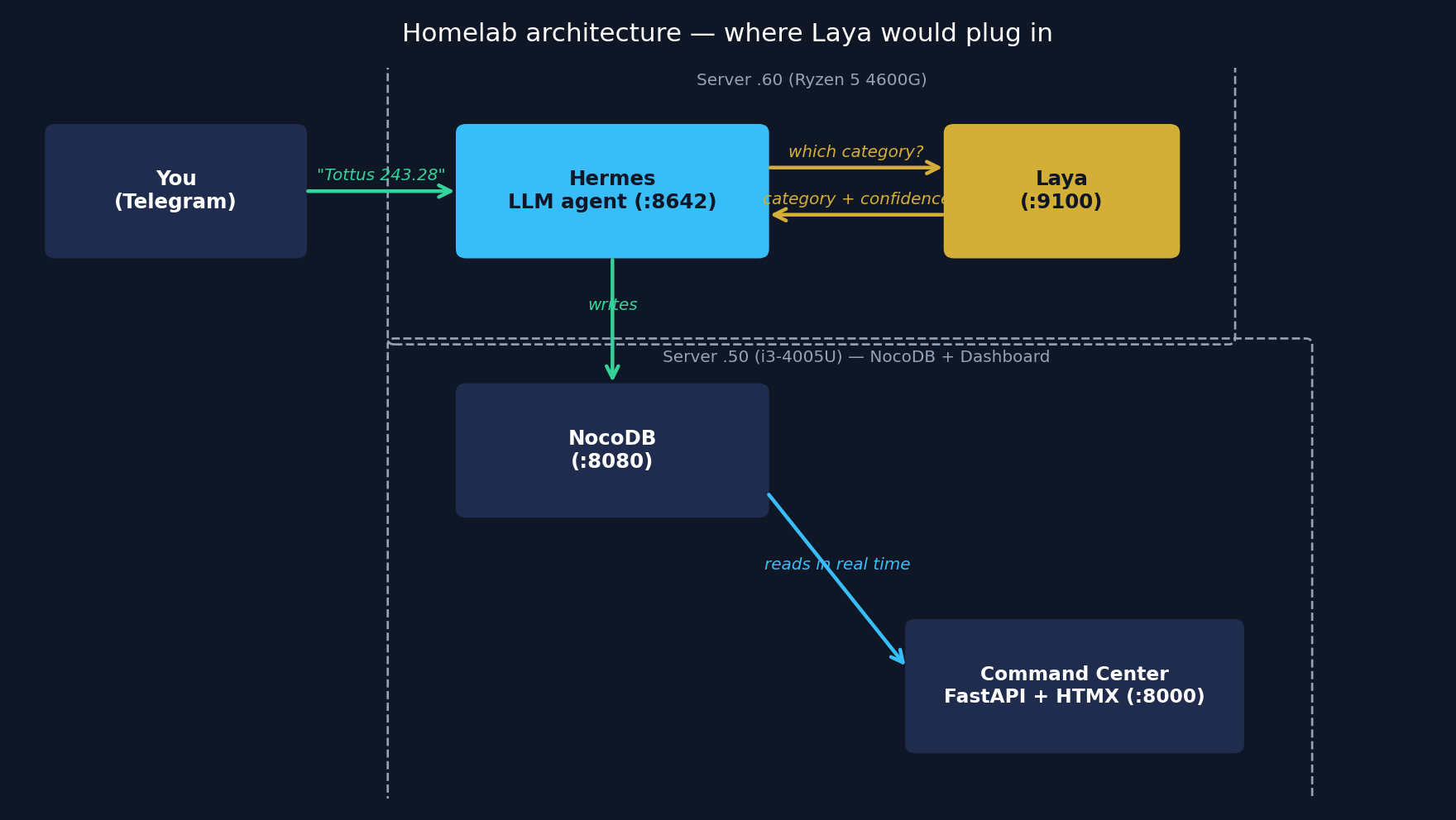 Homelab architecture